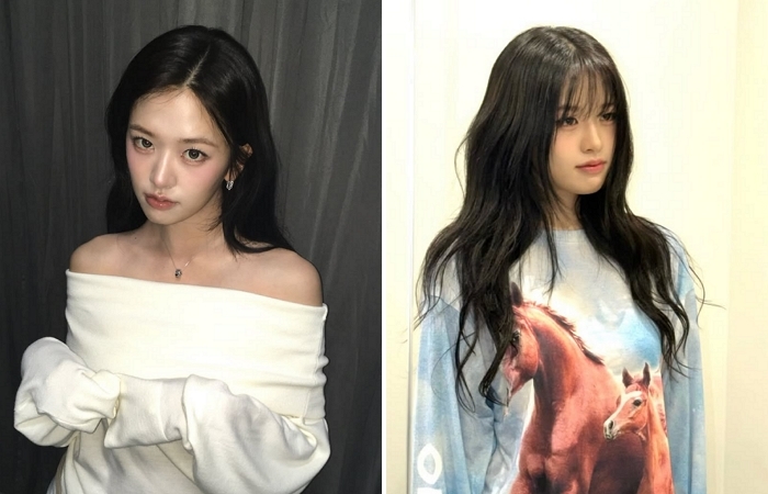 안유진, 오프숄더 청순미부터 장난기 셀카까지... “이렇게 예뻐도 되나”