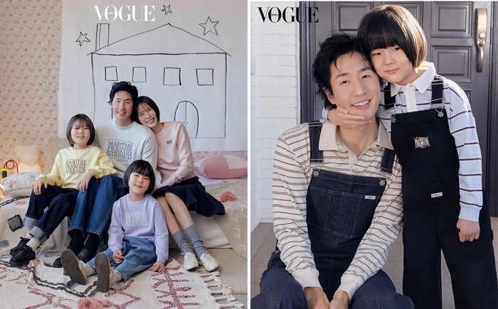 김나영, ♥마이큐와 두 아들과의 단란한 가족 화보 공개