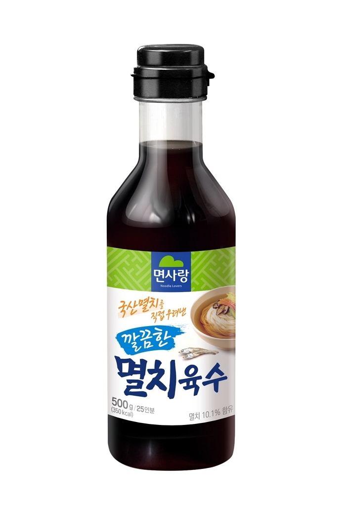 [면사랑_보도자료 이미지] 면사랑, 가정용 한식 소스 '깔끔한 멸치육수' 출시_02.jpg