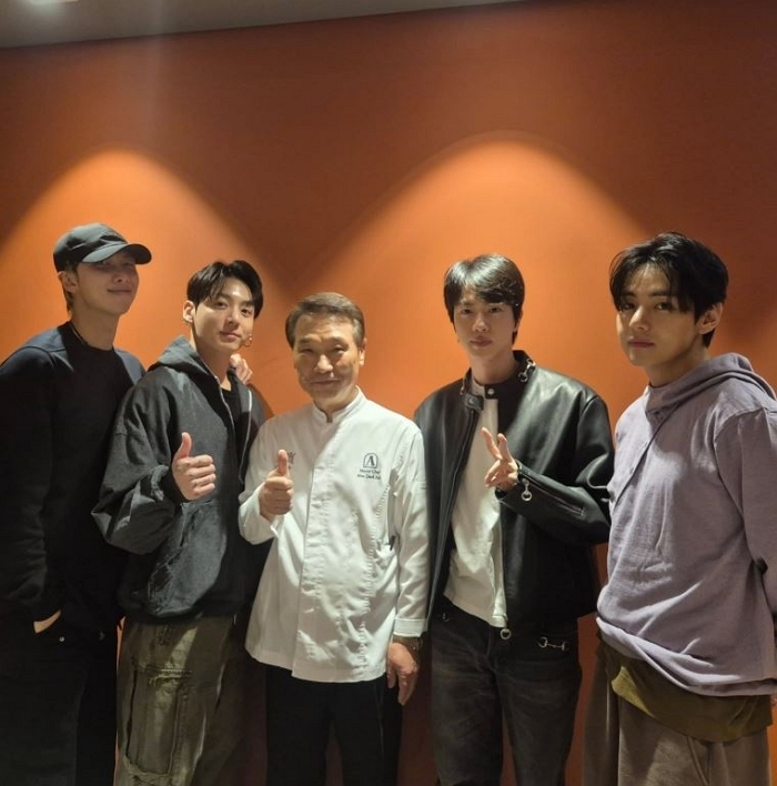 ‘흑백2’ 후덕죽 셰프, BTS와 깜짝 만남 공개... “저도 팬입니다”