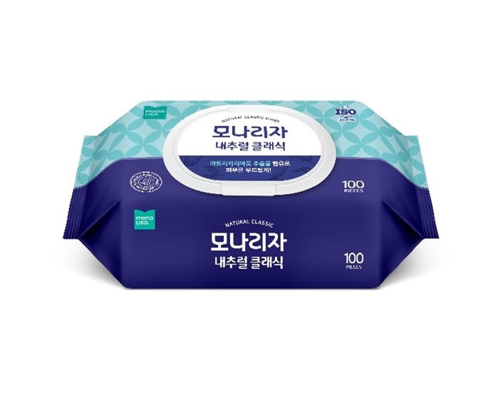 모나리자, 가성비·안전성 모두 잡은 ‘내추럴 클래식 물티슈’ 출시