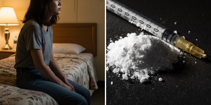 모텔서 퇴실 안 하는 20대 여성... 방 들어가보니 주사기가 무려