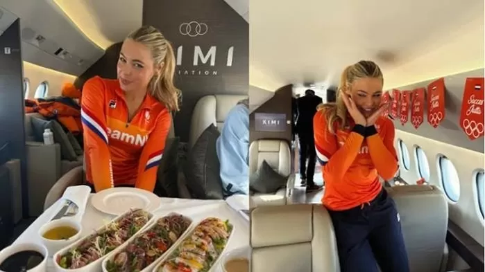 네덜란드 스케이팅 선수, 개인 전용기 타고 '초호화' 올림픽 참가 논란