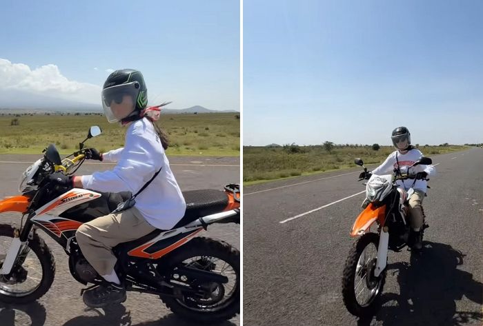 이시영, 출산 ‘2개월’ 만에 킬리만자로 ‘250km’ 라이딩... 버킷리스트 이뤄내