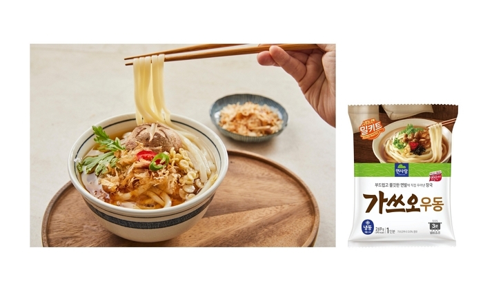 “전문점 맛 그대로”... 고물가 시대 면사랑이 작정하고 출시한 ‘가쓰오우동’ 밀키트