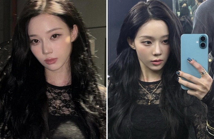 에스파 윈터, 단발·롱헤어 모두 완벽 소화... 극과 극 헤어에도 빛나는 ‘만능 비주얼’