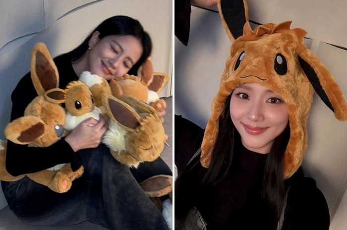 블랙핑크 지수, 포켓몬 글로벌 앰버서더 발탁... ‘인간 이브이’ 미모 폭발