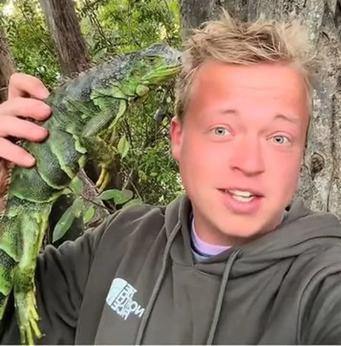 알 20개 든 이구아나로 ‘타코’ 만들어 먹은 틱톡커... 누리꾼 의견 엇갈렸다