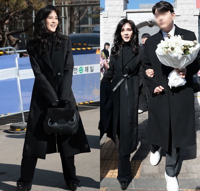 명품 아니어도 빛나는 ‘품격’... 이부진 사장, 아들 졸업식서 선보인 ‘70만원대 가방’ 화제