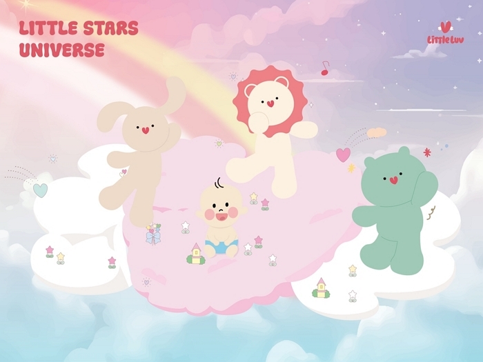 락앤락, 영유아 라인업 '리틀럽' 공식 캐릭터 '리틀스타즈' 공개