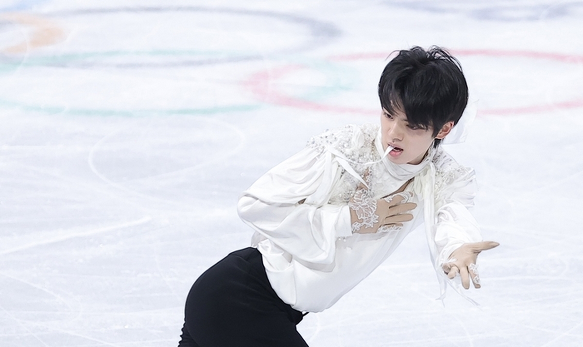 3등과 겨우 0.98점 차... 차준환, 273.92점으로 올림픽 4위