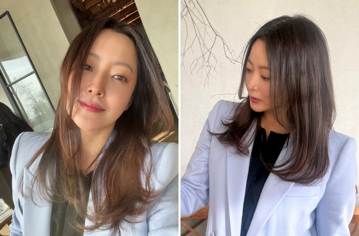 '49세' 김희선, 폭력적(?) 각도서도 무결점 미모로 생존