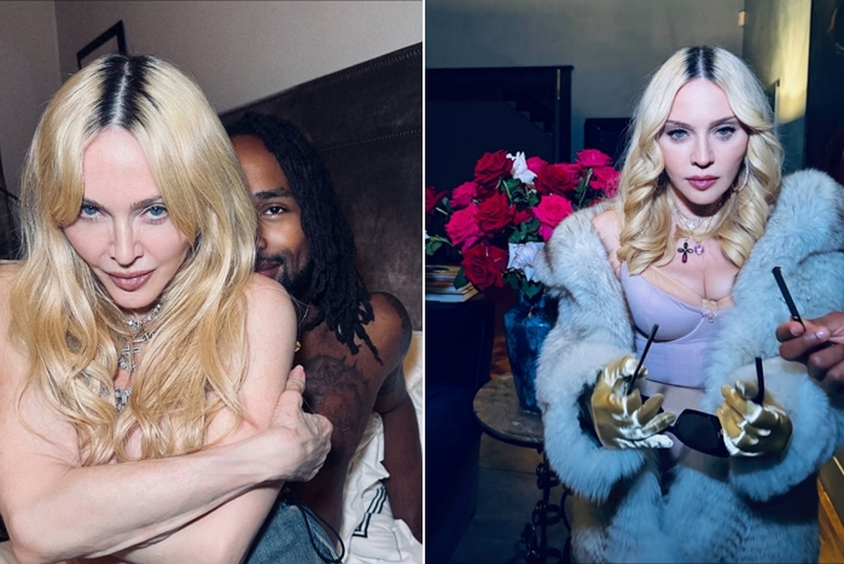 ‘67세’ 마돈나, 38세 연하 남친과 찍은 ‘침대 투샷’ 공개