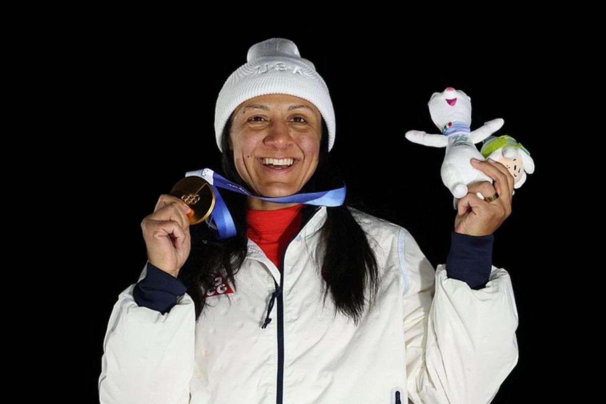 두 장애 아들 응원에 6전 7기... ‘불굴의 엄마’ 테일러, 동계올림픽 ‘최고령 금메달’