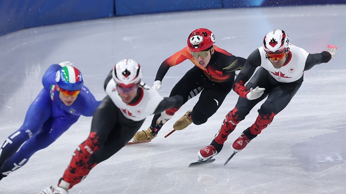 '중국 귀화' 린샤오쥔, 남자 500m 준준결승서도 탈락... 노메달로 올림픽 마감