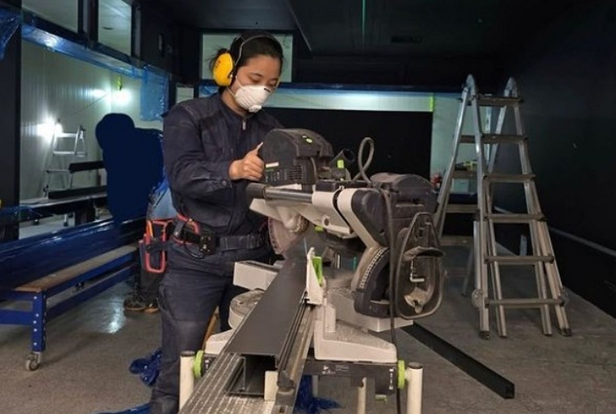 ‘목수 전업’ 류호정, 이준석 만났다... “최저임금 받는다니 밥 사줘”