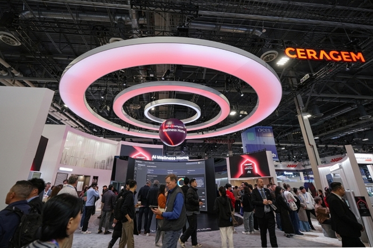 (사진자료3) CES 2026서 세라젬이 선보인 'AI 웰니스 홈'에는 약 1만 5천여 명의 관람객이 방문했다.jpg