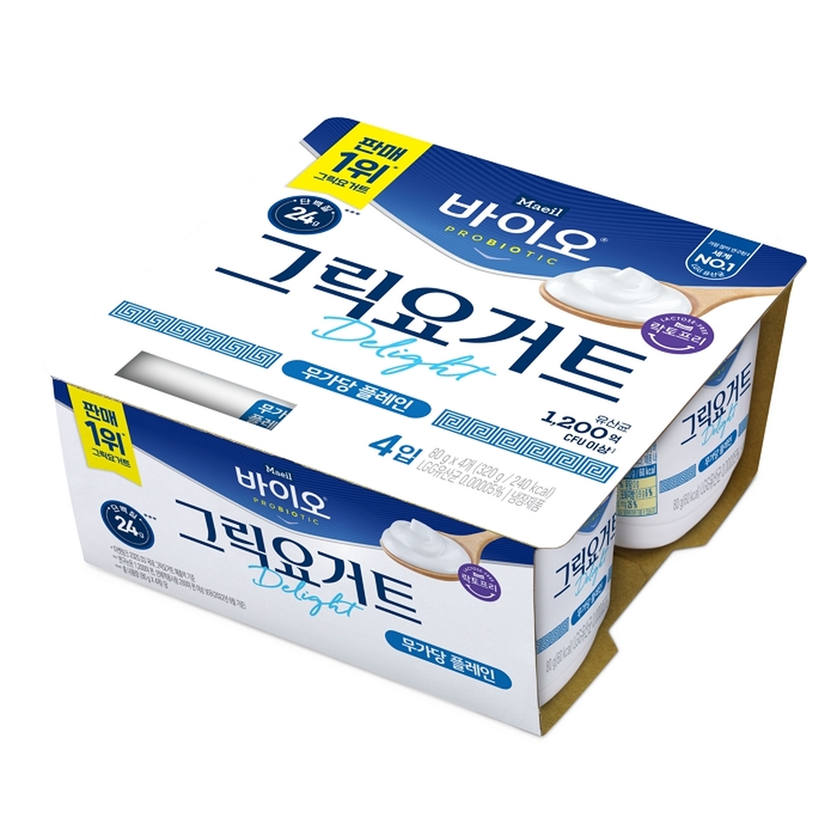 매일유업 매일 바이오 그릭요거트 Delight 무가당 플레인 4본.jpg