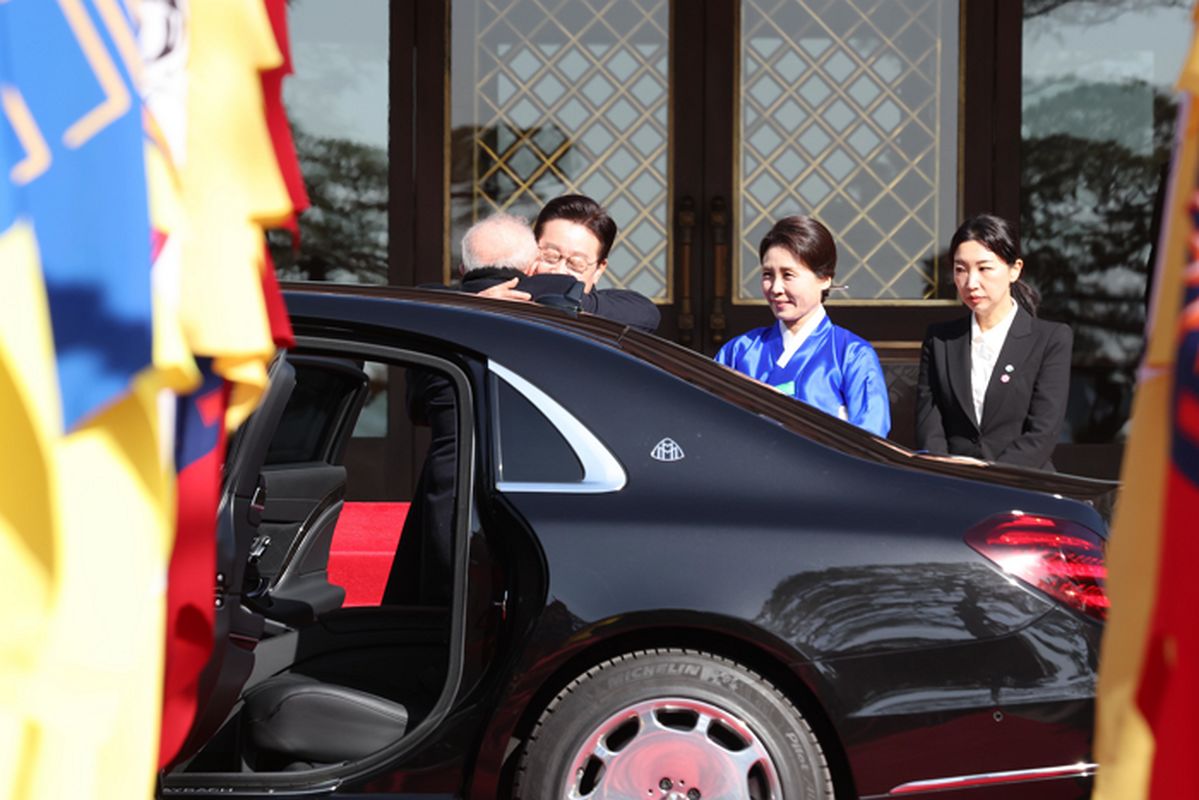 李 대통령, ‘소년공 출신’ 브라질 대통령에 트럼프급 최고 예우