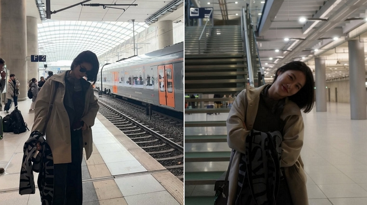 신예은, 독일 여행 사진 공개하며 '여친美' 화제