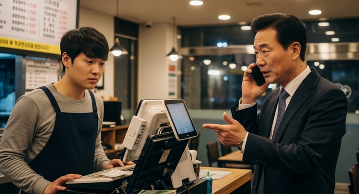 혼자 근무 중인 알바생 노려 '사장 지인' 행세... 현금 요구한 사기범