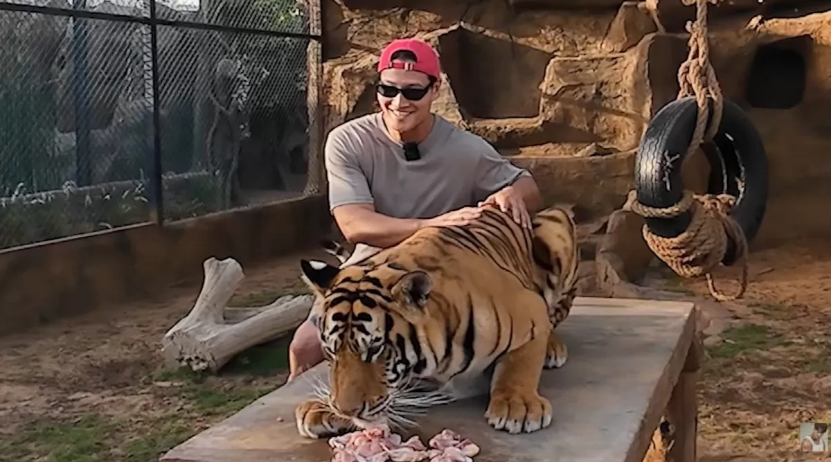 김종국, 메시와 동급이라니...억만장자가 개인 동물원 초대 영광이다 …