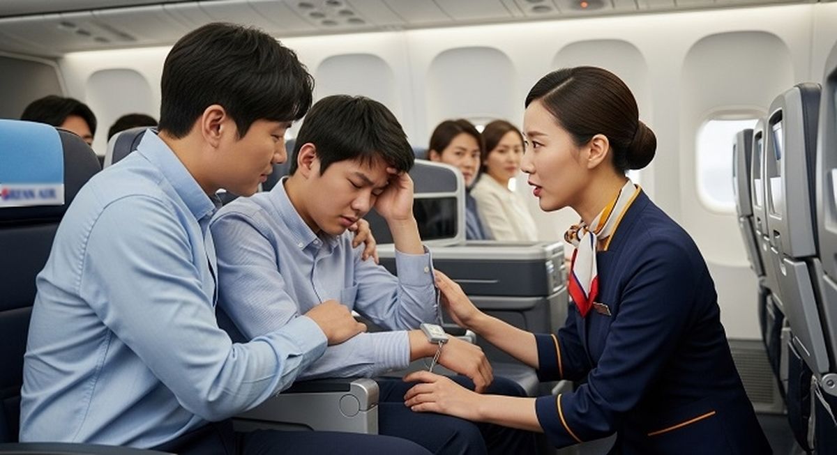 '자폐 동생 발작'에 운항 지연됐지만... 승무원·승객들 반응에 기내는 오히려 '훈훈'
