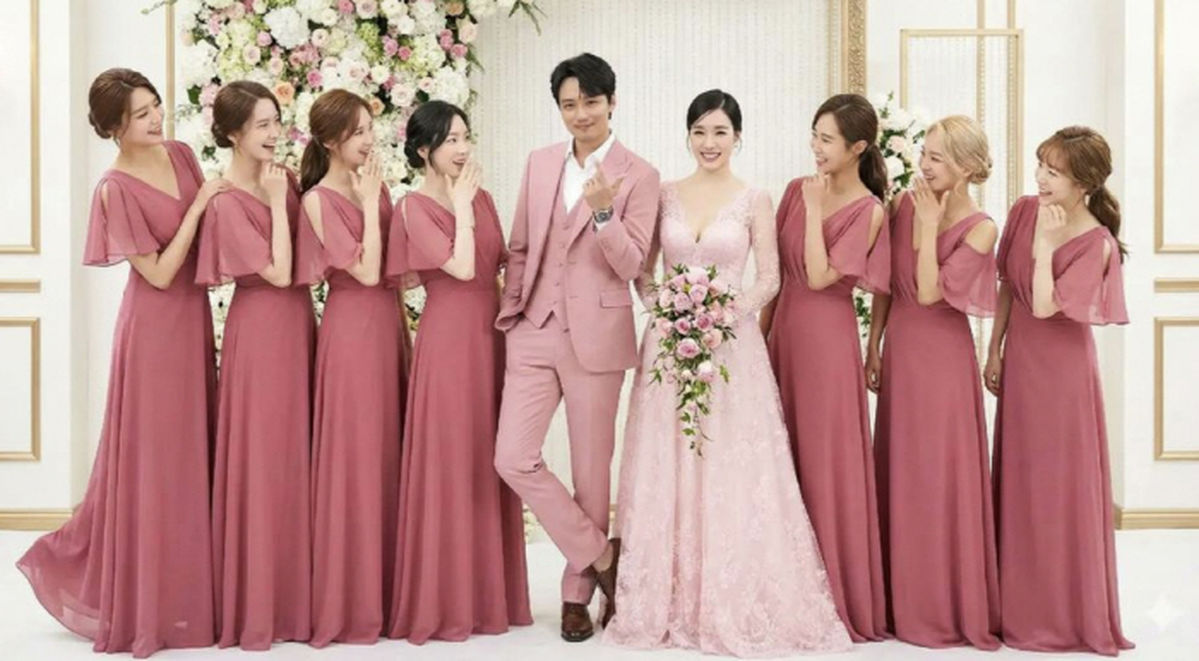 소시 멤버 총출동한 티파니♥변요한 웨딩사진, ‘반전 사실’ 있었다