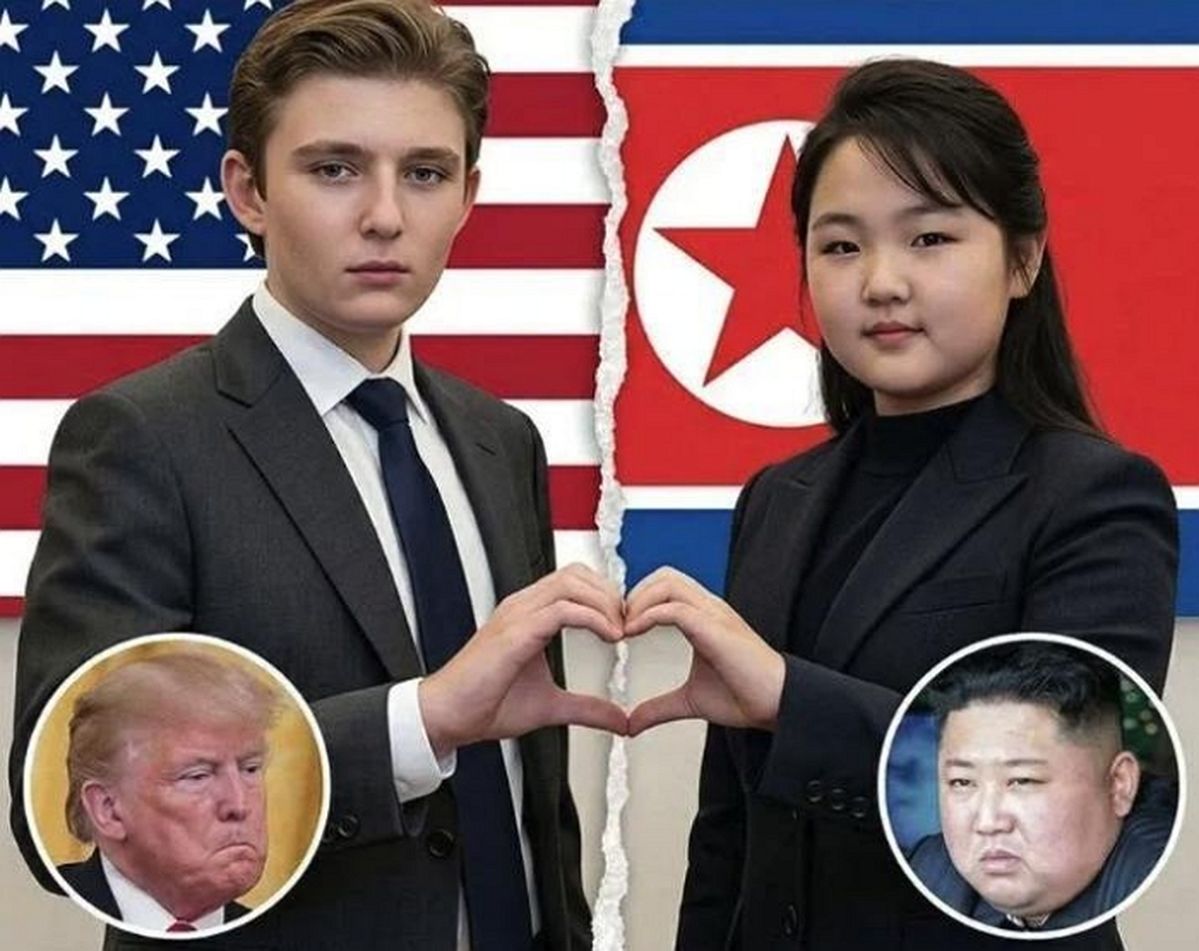 “차라리 결혼시켜라”... 트럼프 막내아들·김정은 딸 ‘세계평화 밈’ 화제