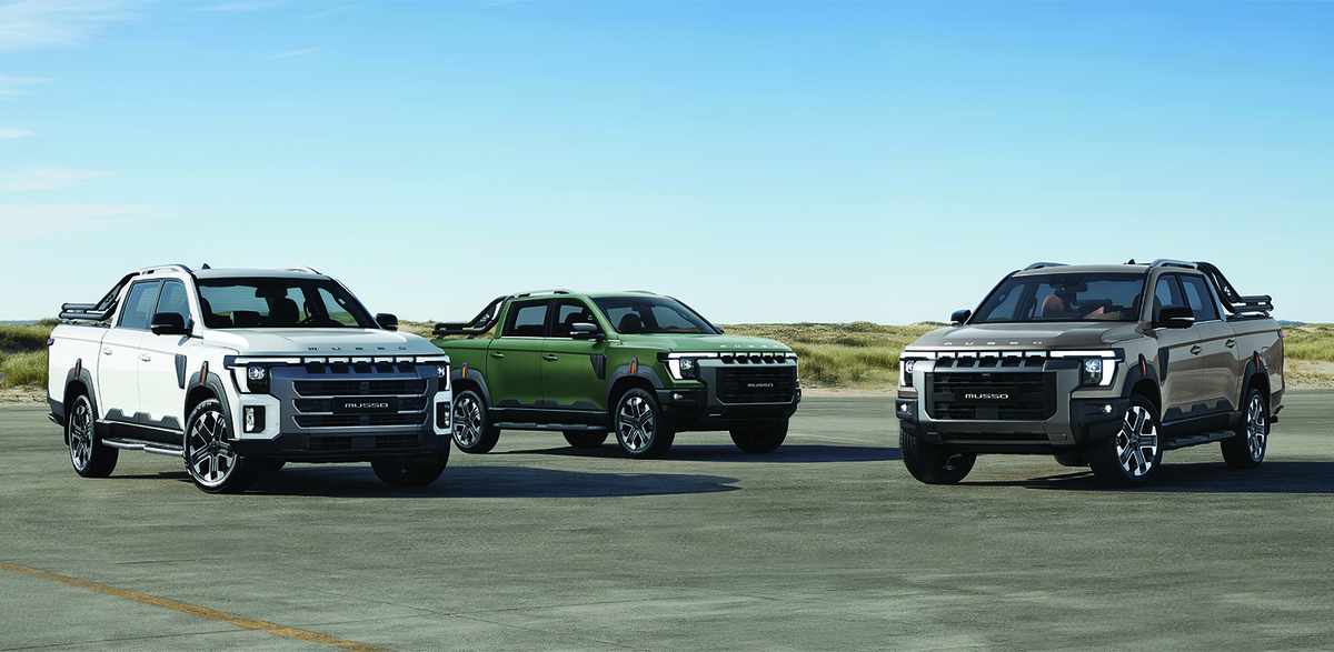 KGM, 신형 무쏘 누적 계약 5000대 돌파... 국내 픽업 시장 점유율 85%