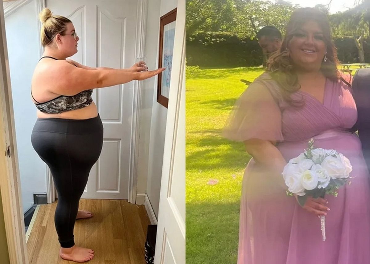 “미끄럼틀 타다 몸 끼어”... ‘160kg→63kg’ 감량한 28세 여성의 비결은?