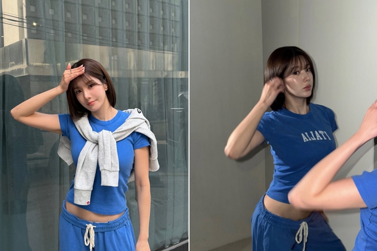 권은비, 크롭티 입고 ‘한 줌 허리’ 인증... 건강미 넘치는 비주얼