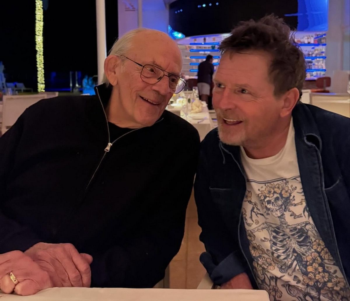 영화 ‘백 투 더 퓨처’ 콤비, 40년 만에 재회... “많이 늙었네” 팬들 먹먹