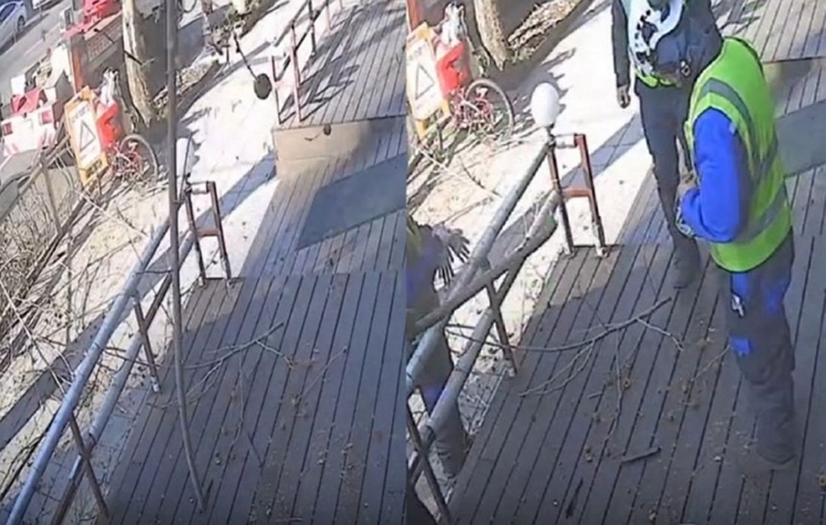 식당 데크 파손에도 