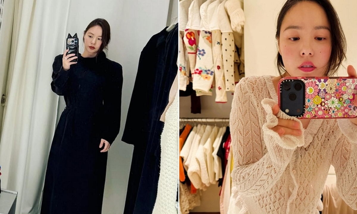 민효린, ‘둘째 임신설’ 잠재운 뼈말라 몸매 공개... 변함 없는 미모 자랑중