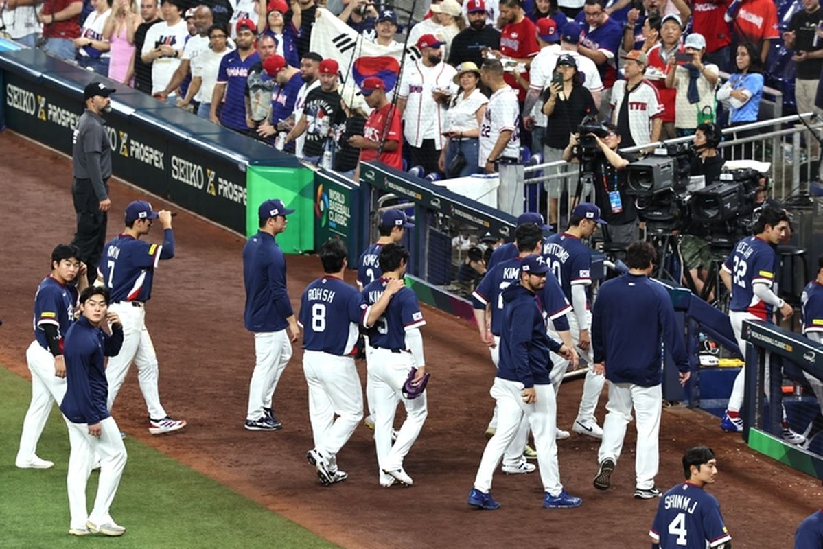 류지현호, 도미니카에 0-10 콜드게임 패... WBC 8강서 쓸쓸한 퇴장