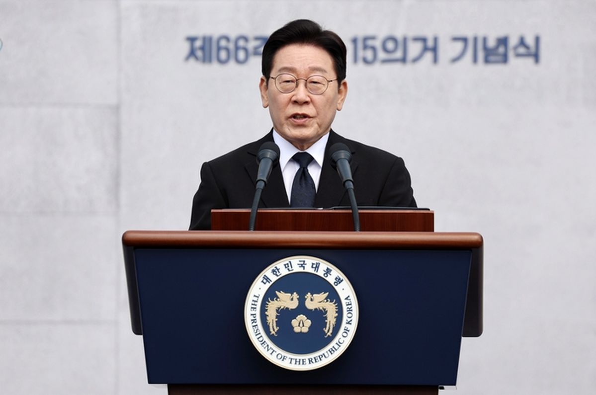 李대통령 “당이 진짜 잘해주고 있어... 함께 더 나은 세상 만들자”