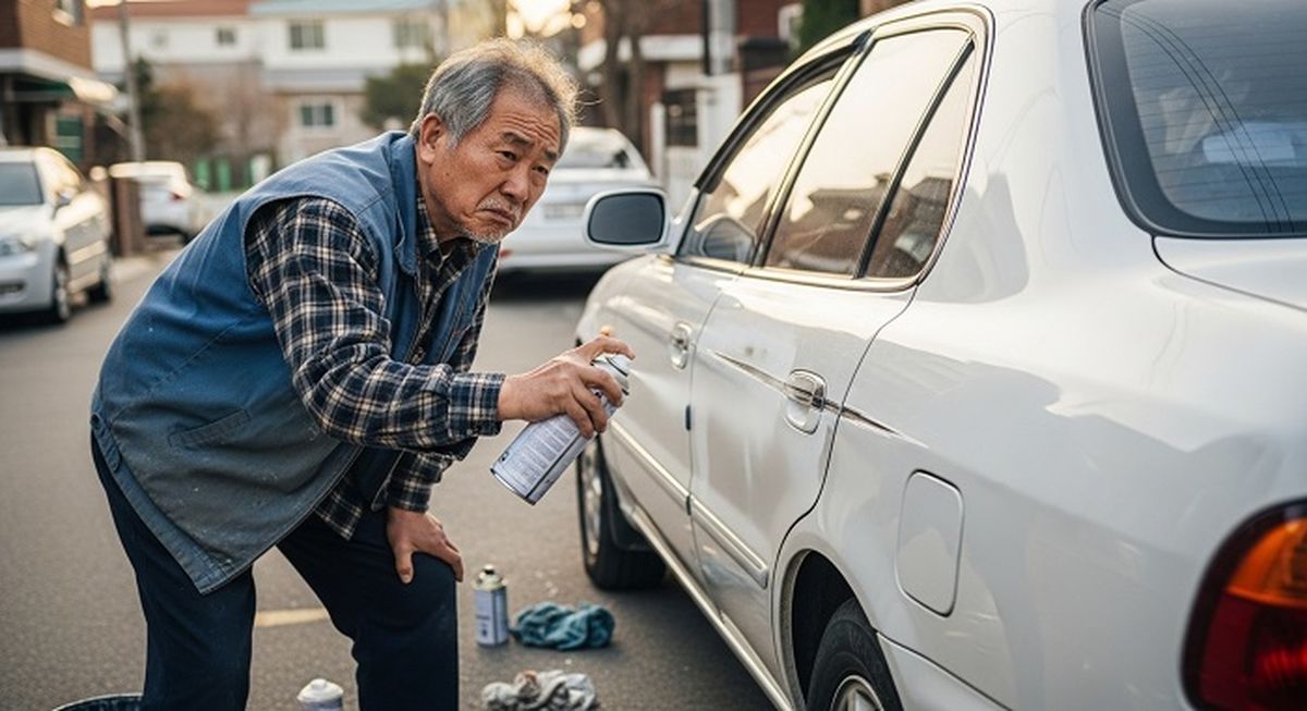 차 긁은 할아버지 선의로 그냥 보냈더니... 다음날 ‘레커칠 서비스(?)’ 받았습니다