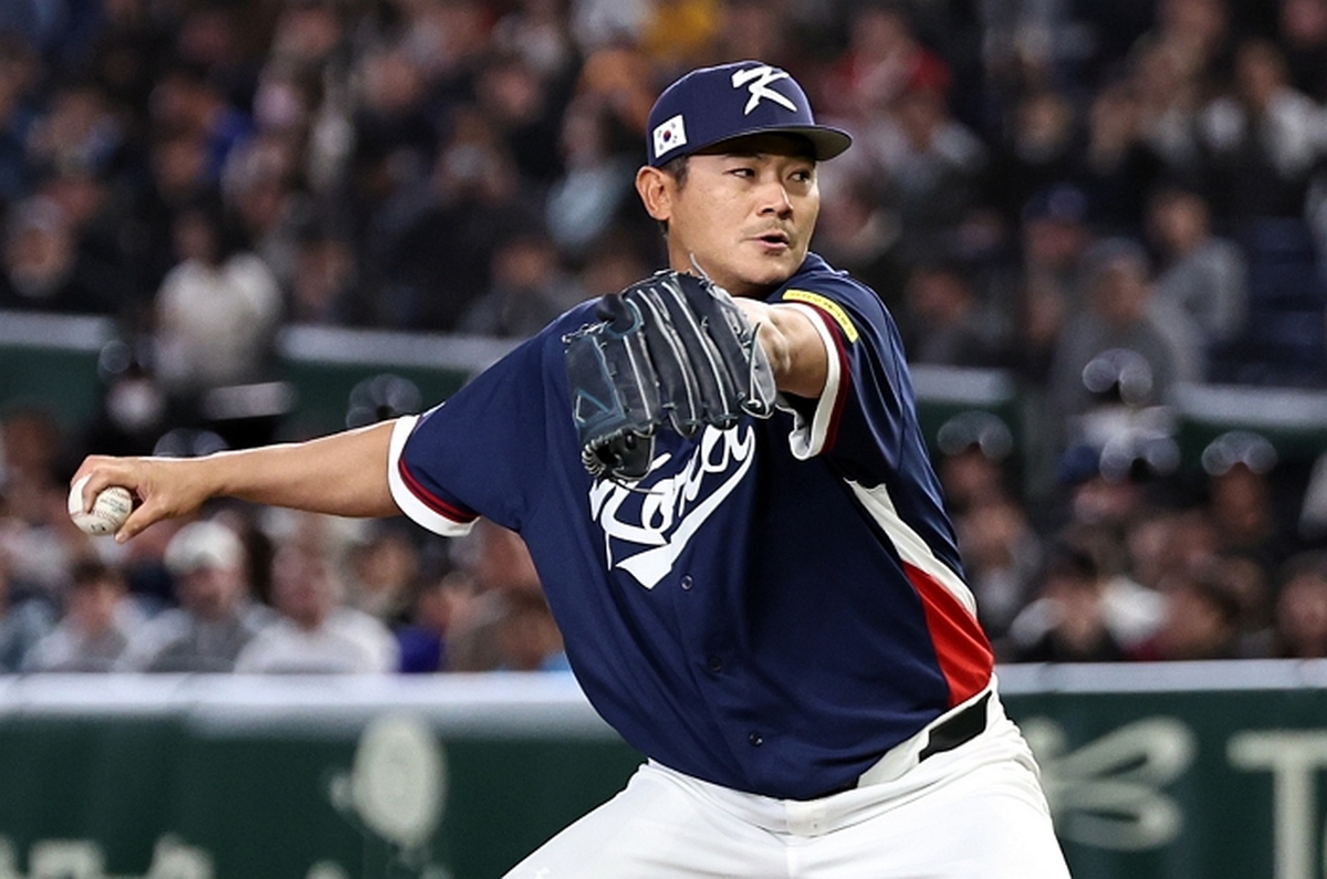 대한민국 투수 노경은 / 뉴스1