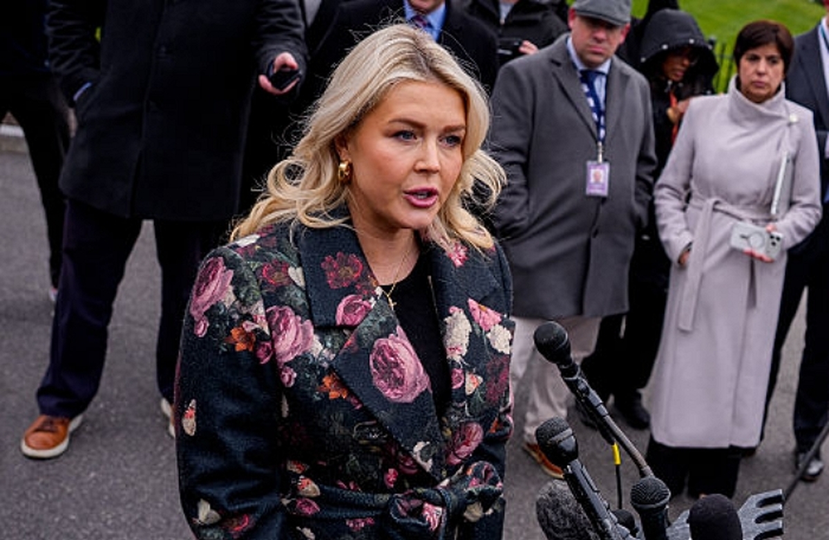 캐롤라인 레빗 미국 백악관 대변인 / GettyimagesKorea