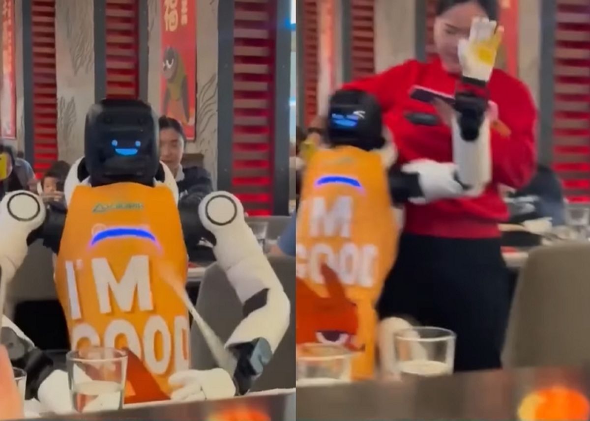 “AI도 직장 스트레스 받나” 하이디라오서 일하던 로봇, 접시 깨며 폭주