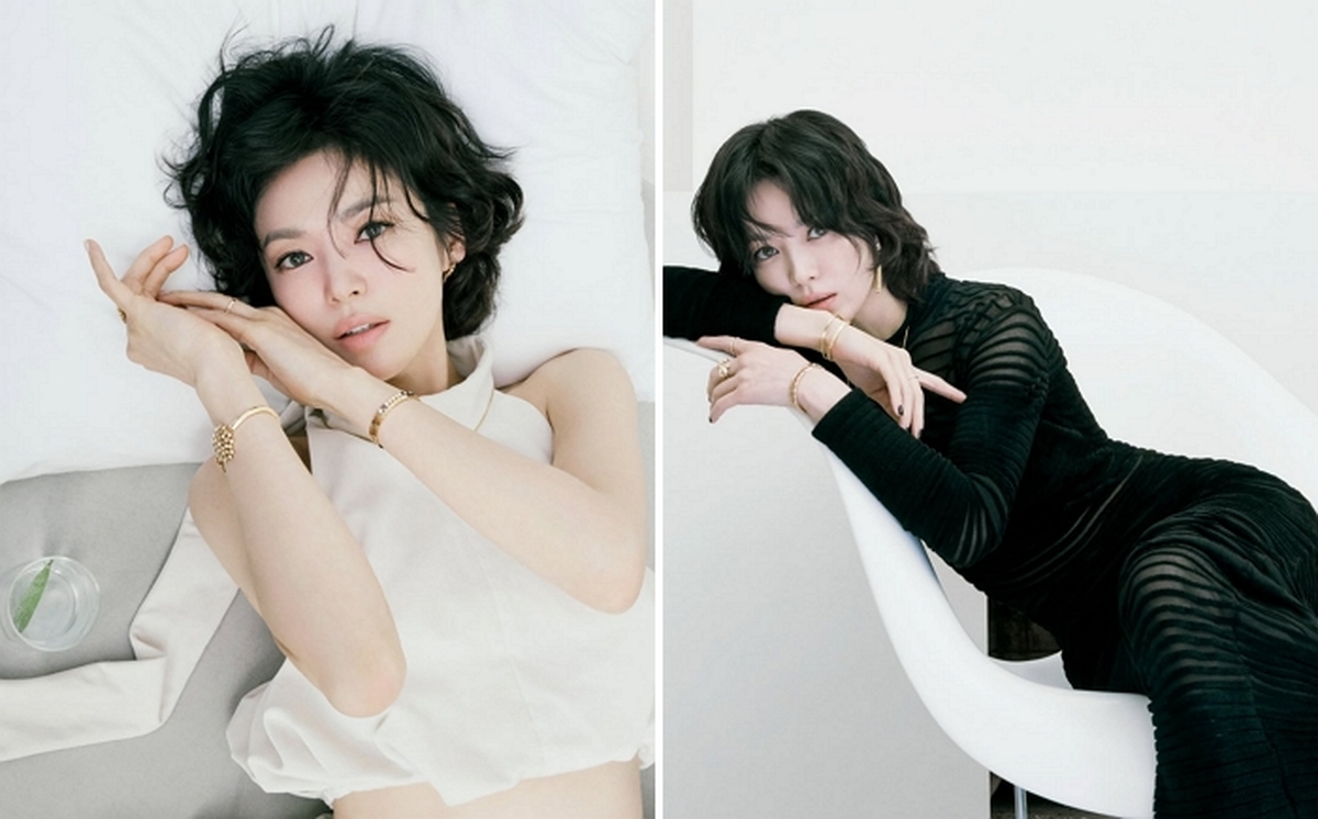 인스타 발칵 뒤집힌 송혜교 파격 화보... “42살에 이 복근이 가능해요?”