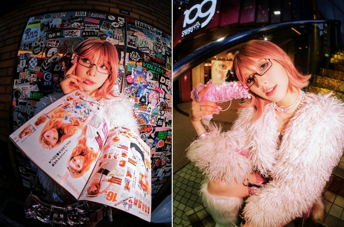 ‘임신 중’ 모델 김진경, 파격 갸루 비주얼로 도쿄 접수