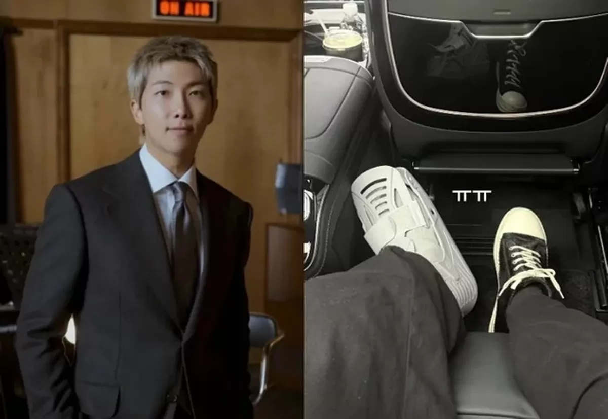 방탄소년단 RM, 왼쪽 발목 깁스 사진 공개…컴백 무대는 가창만 [IS하이컷]
