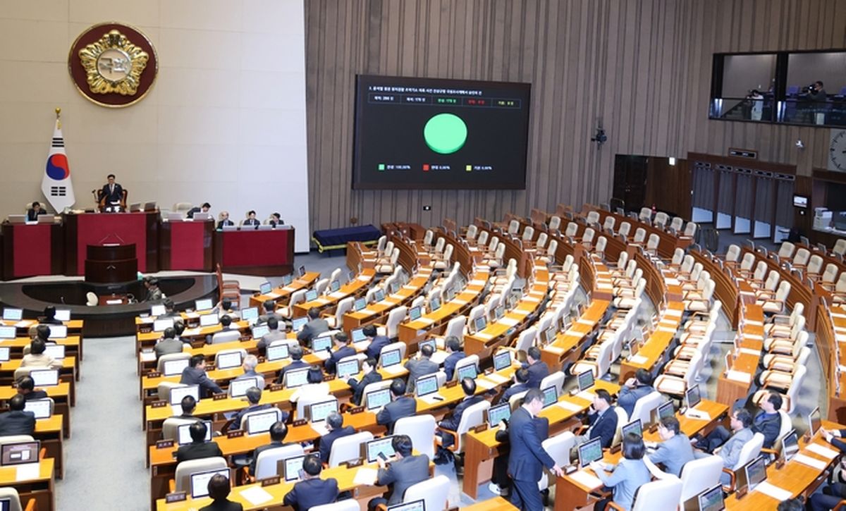 '尹 정권 검찰 조작기소' 국정조사 계획서 본회의 통과... 국힘 불참 속 175명 전원 찬성