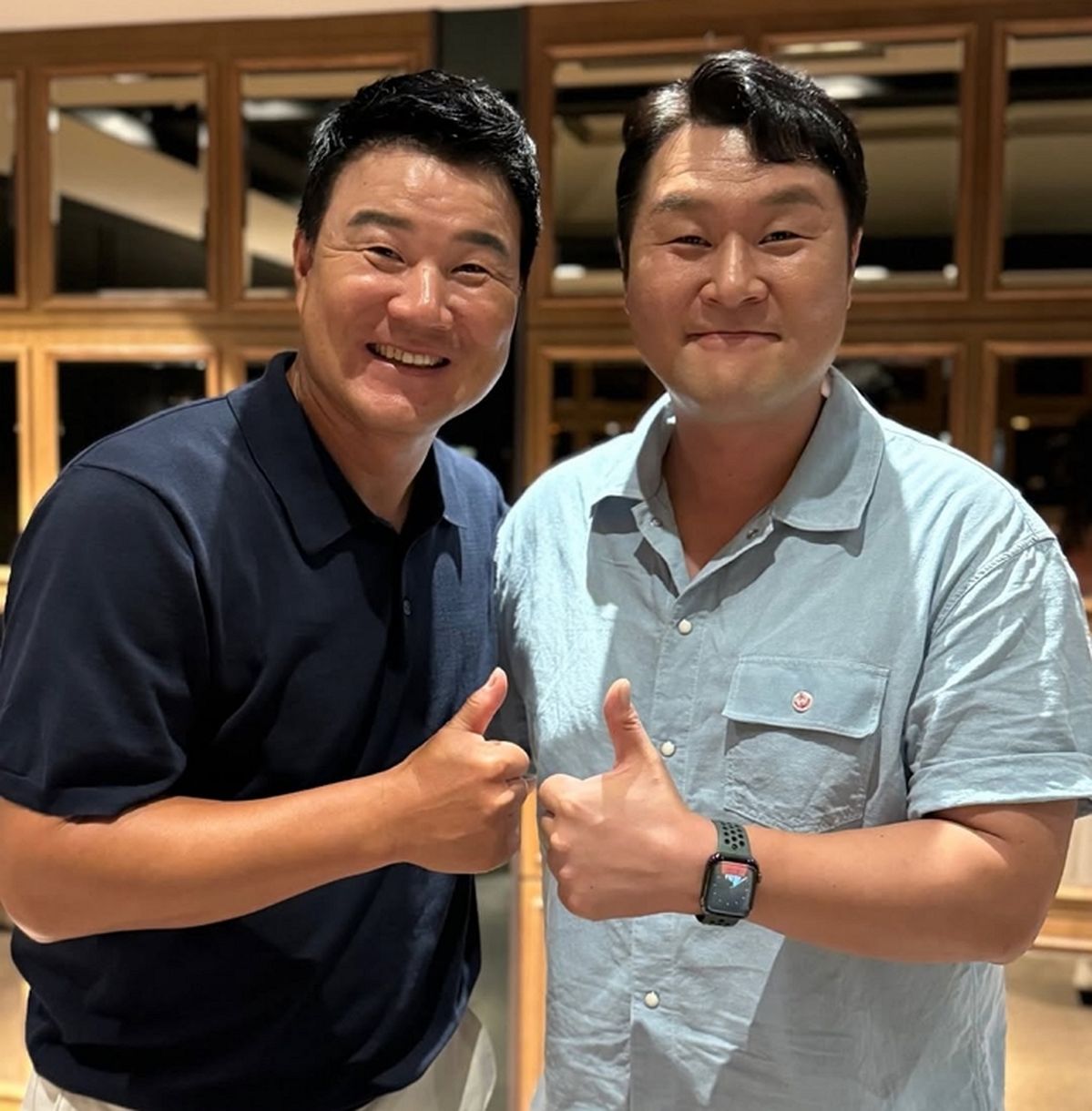 “복붙 수준의 닮은꼴”... 이형택·윤경호 투샷, 모두가 깜짝 놀랐다