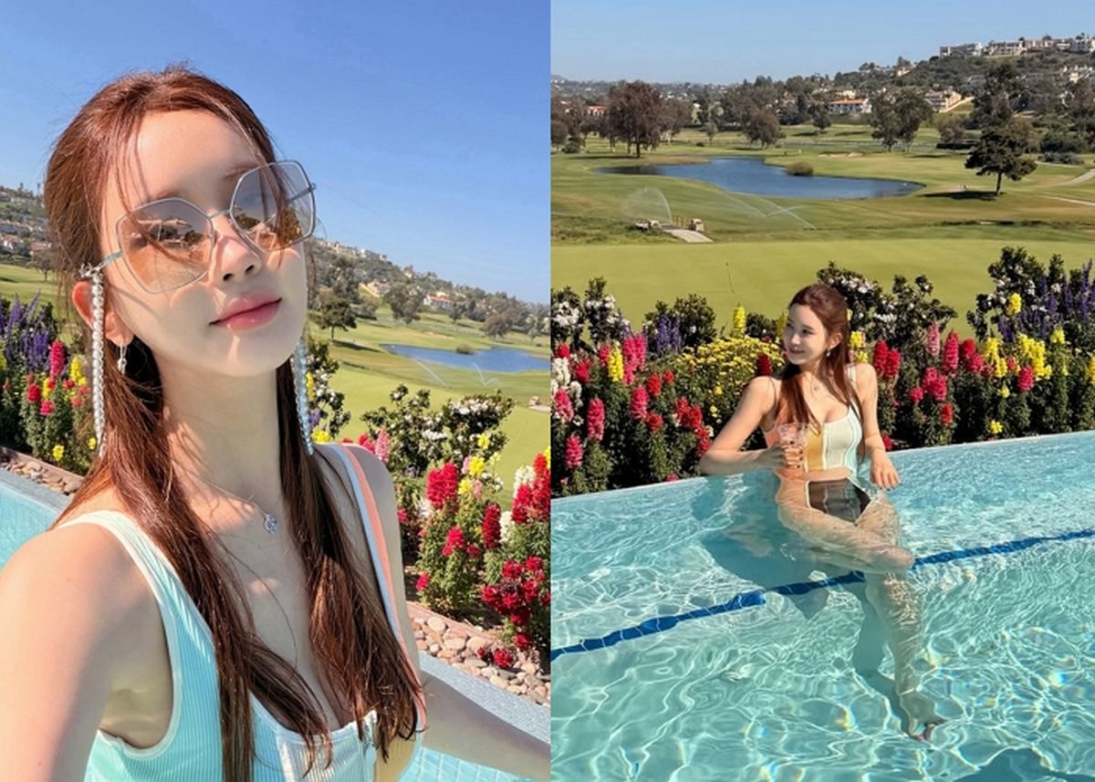 이다해♥세븐, 325억 건물주 부부의 여유... 수영장서 '파격' 모노키니 자태