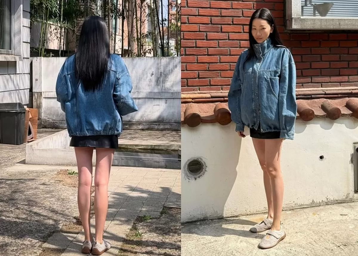 '45살 애엄마' 장윤주, 미니스커트 입고 '뼈말라' 각선미 과시