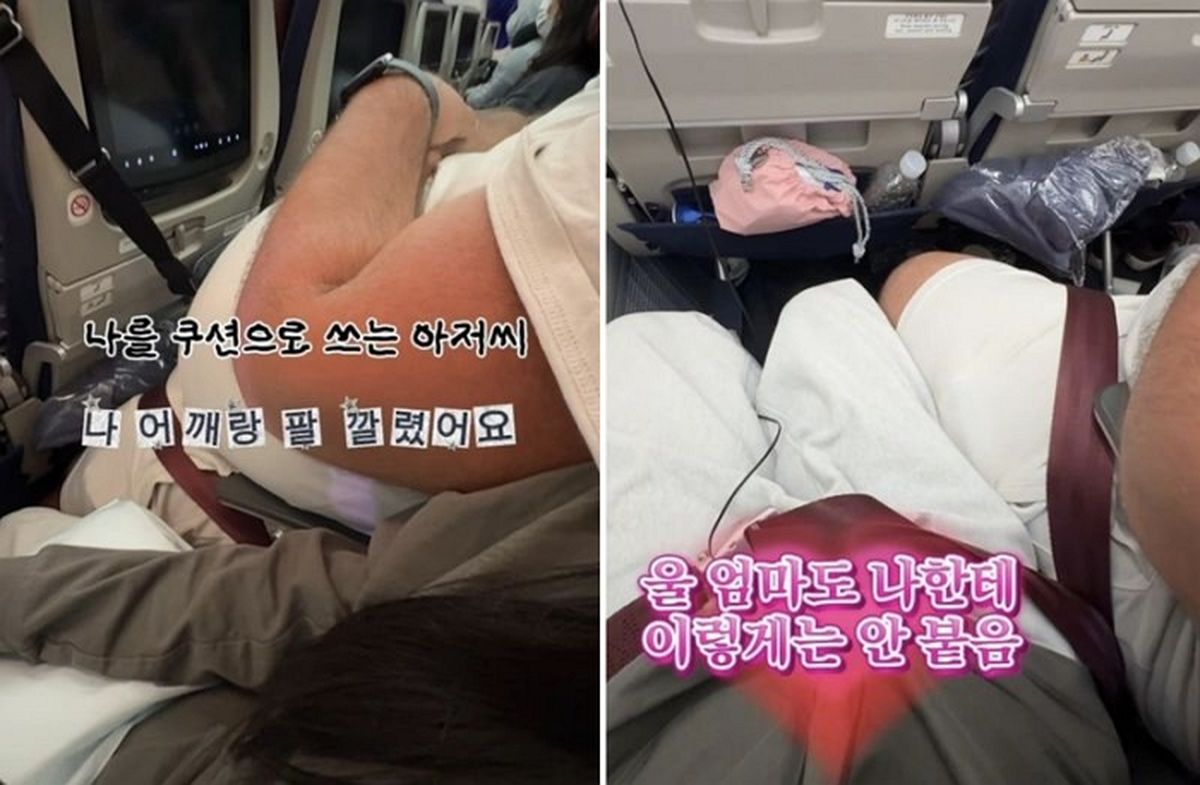 비행 13시간 동안 옆자리서 ‘쩍벌’한 거구 승객과 ‘초밀착’ 비행한 여성의 호소