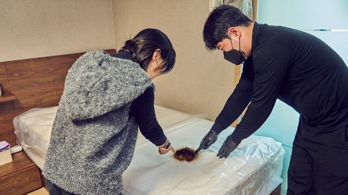 위례신도시에서 발생한 전기장판 화재 / 시몬스